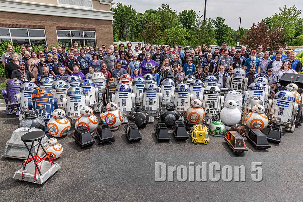 DroidCon 5 group photo 2018