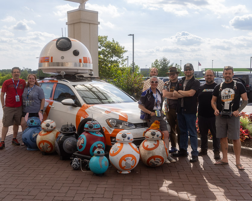 DroidCon 2026: BB-8 Car and Builders